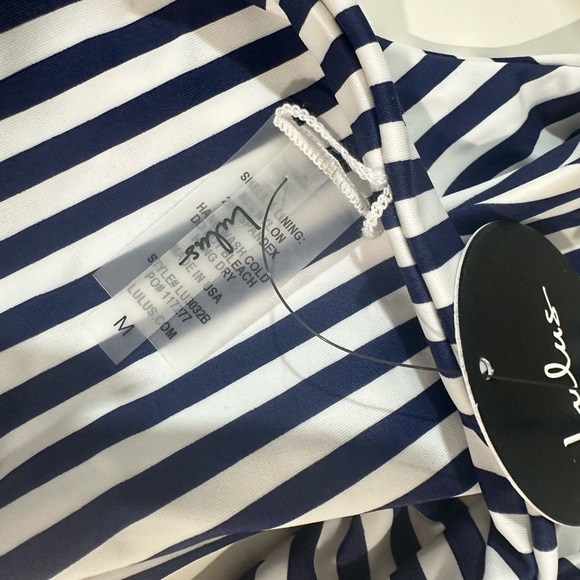 BRAND New with tags - LULUS Tie Front High Waisted Bikini - Picture 2 of 5